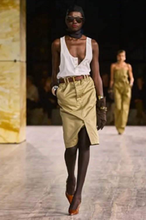 Saint Laurent Spring fashion 2024