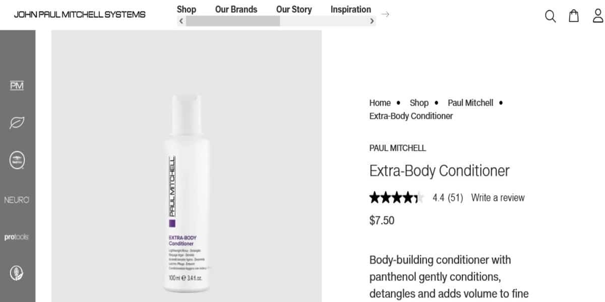 Paul Mitchell hair products