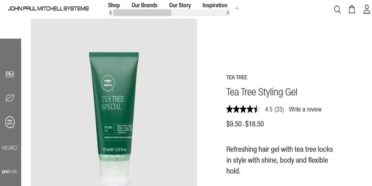 Tea Tree Styling Gel