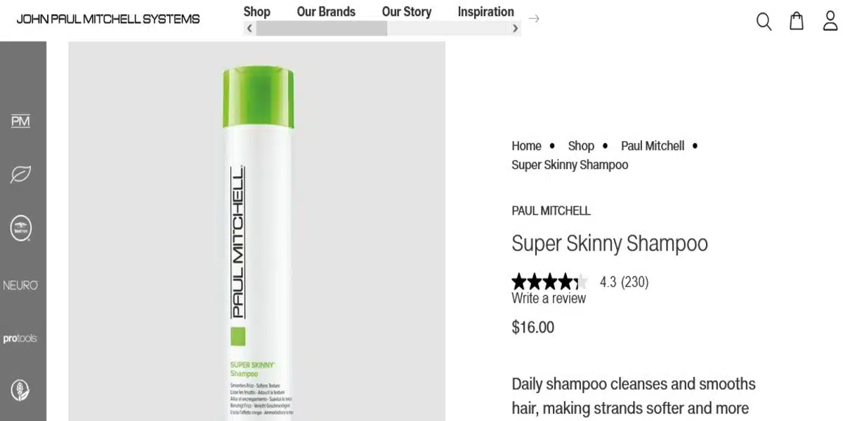 Super Skinny Daily Shampoo