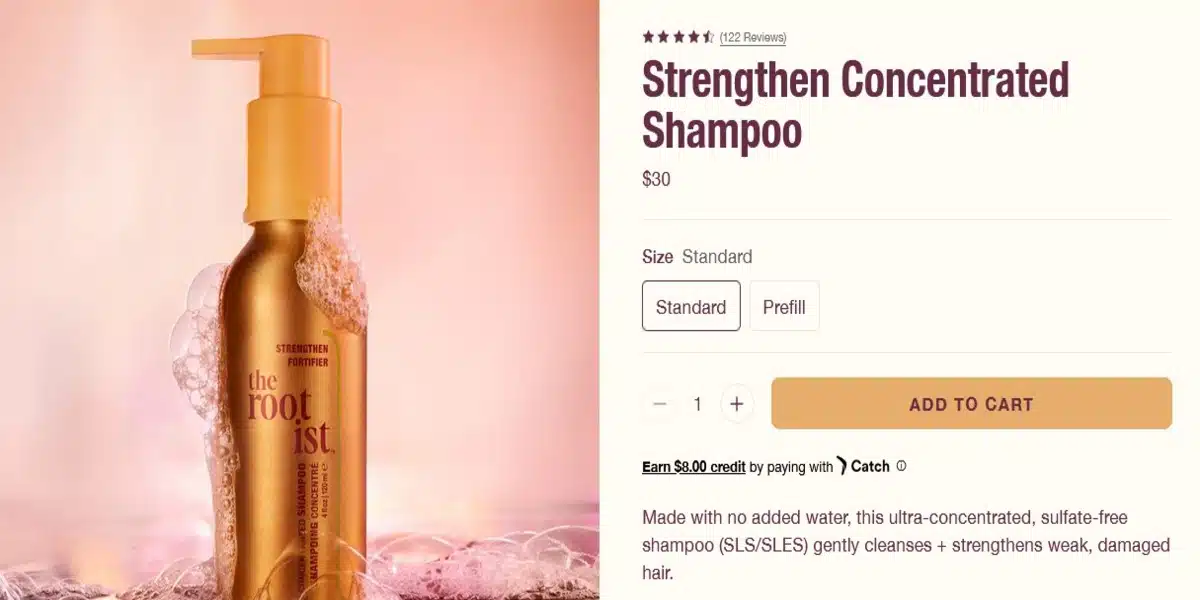 The Rootist Strengthen Concentrated Shampoo