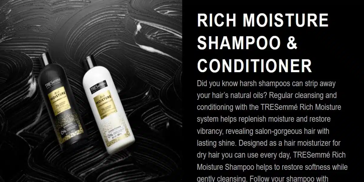 TRESemmé Moisture Rich Shampoo & Conditioner Set