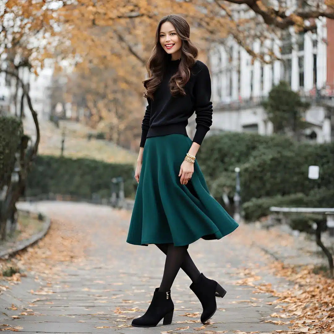 Knit Midi Skirt