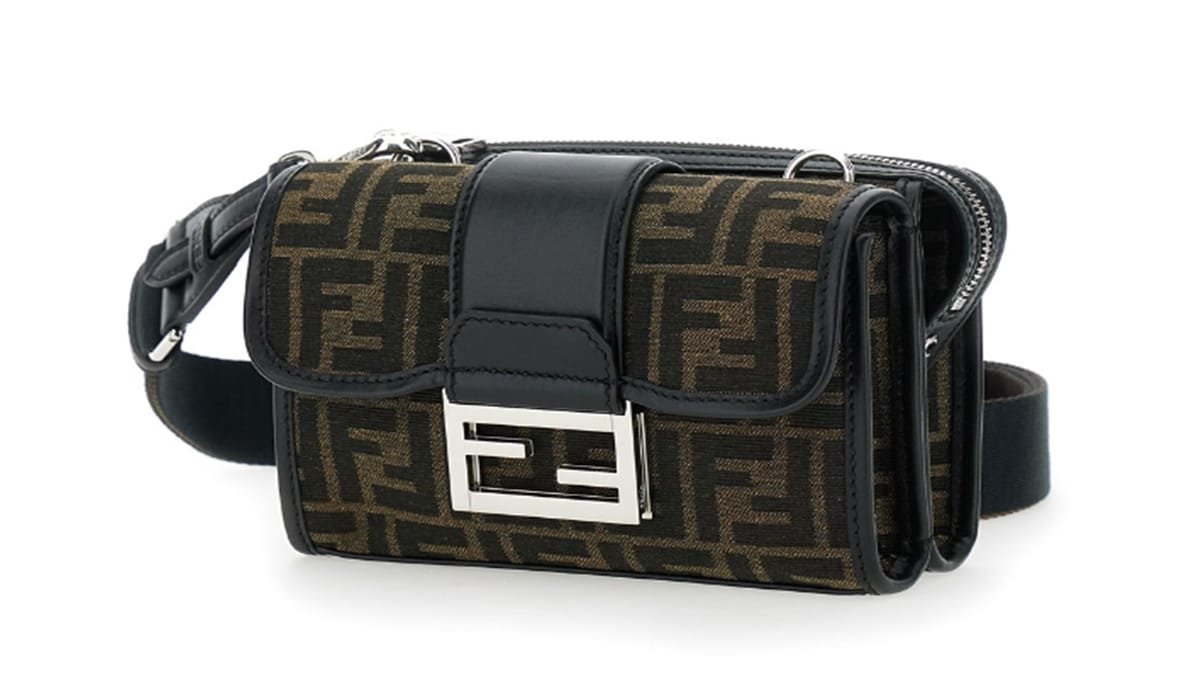 Fendi Baguette Double Brown