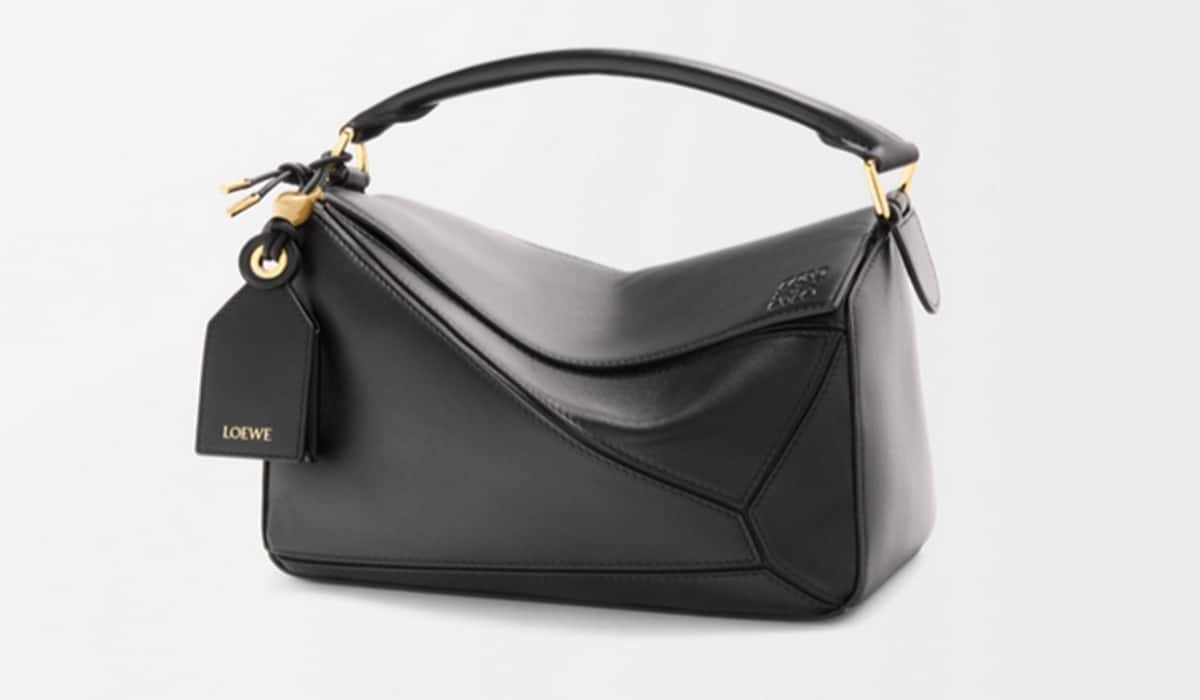 Small Featherlight Puzzle Crossbody Bag Men in Nappa Lambskin by Loewe