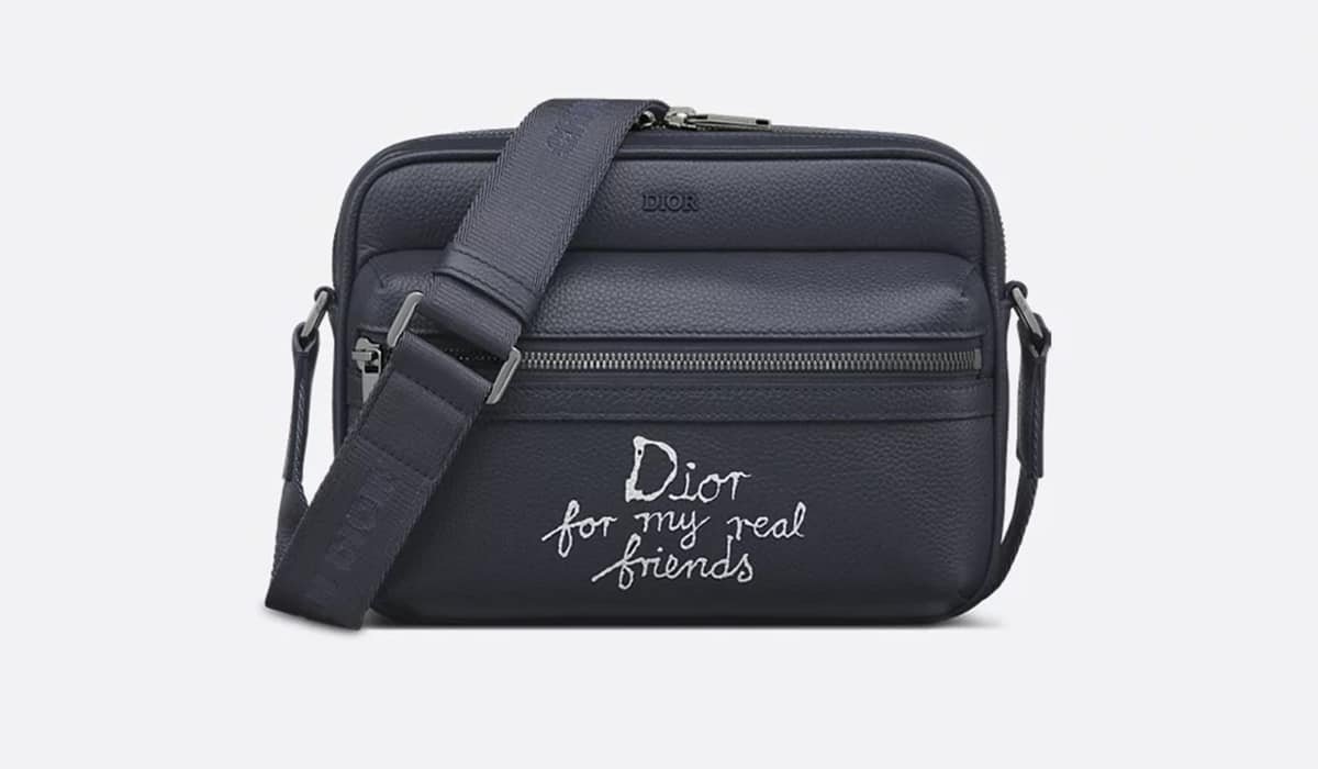 Dior and Hyton Nel Rider 2.0 Zipped Messenger Crossbody Bag Men