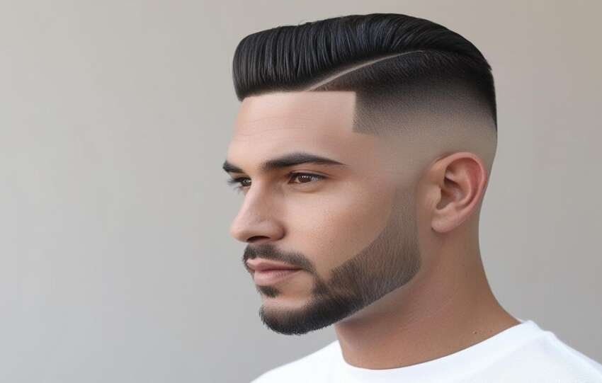 mid taper fade haircut