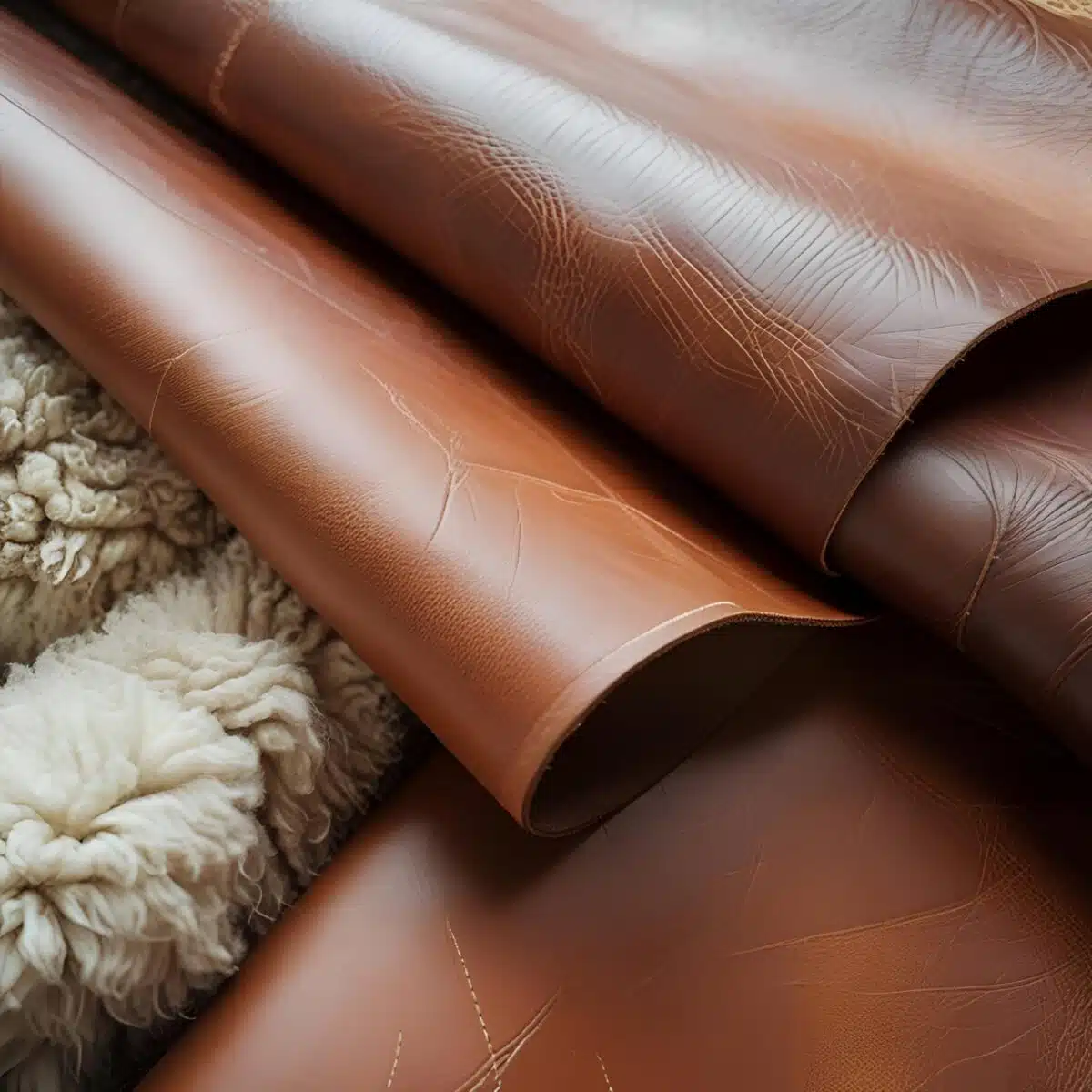 types of leather