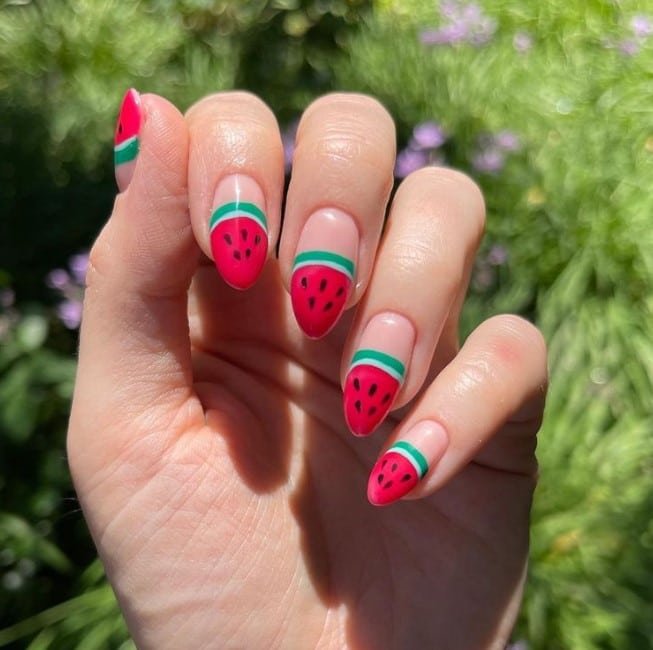 Trendy Fruity Nails