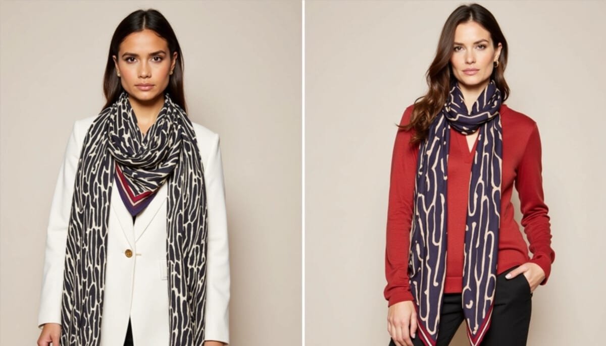 Rock a Silk Scarf This Fall