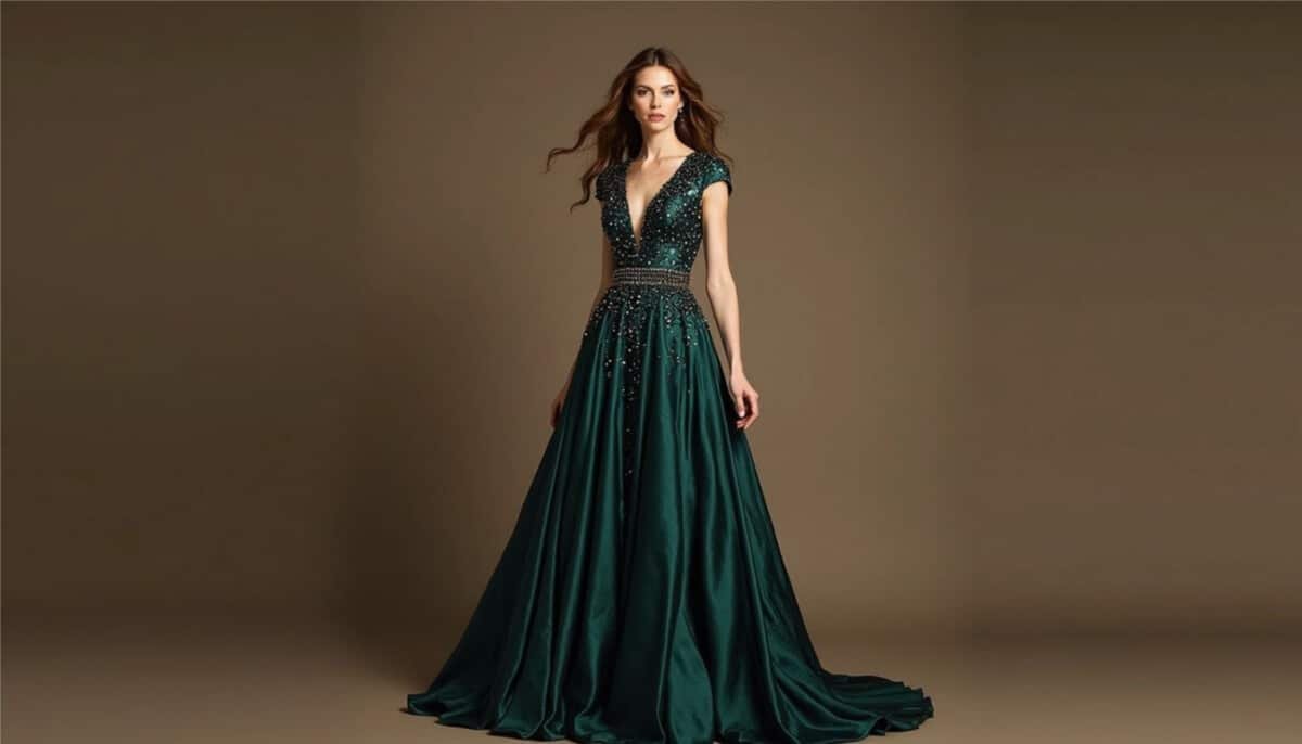 jewel tones and couture shimmer