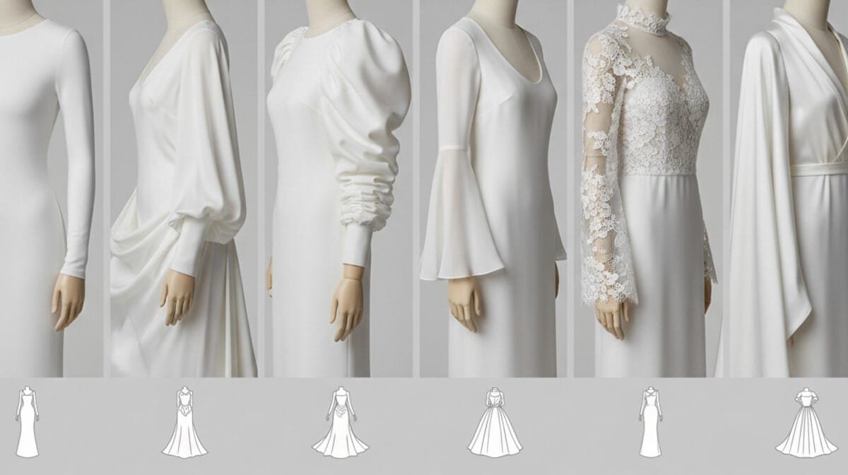 formal dresses with sleeves