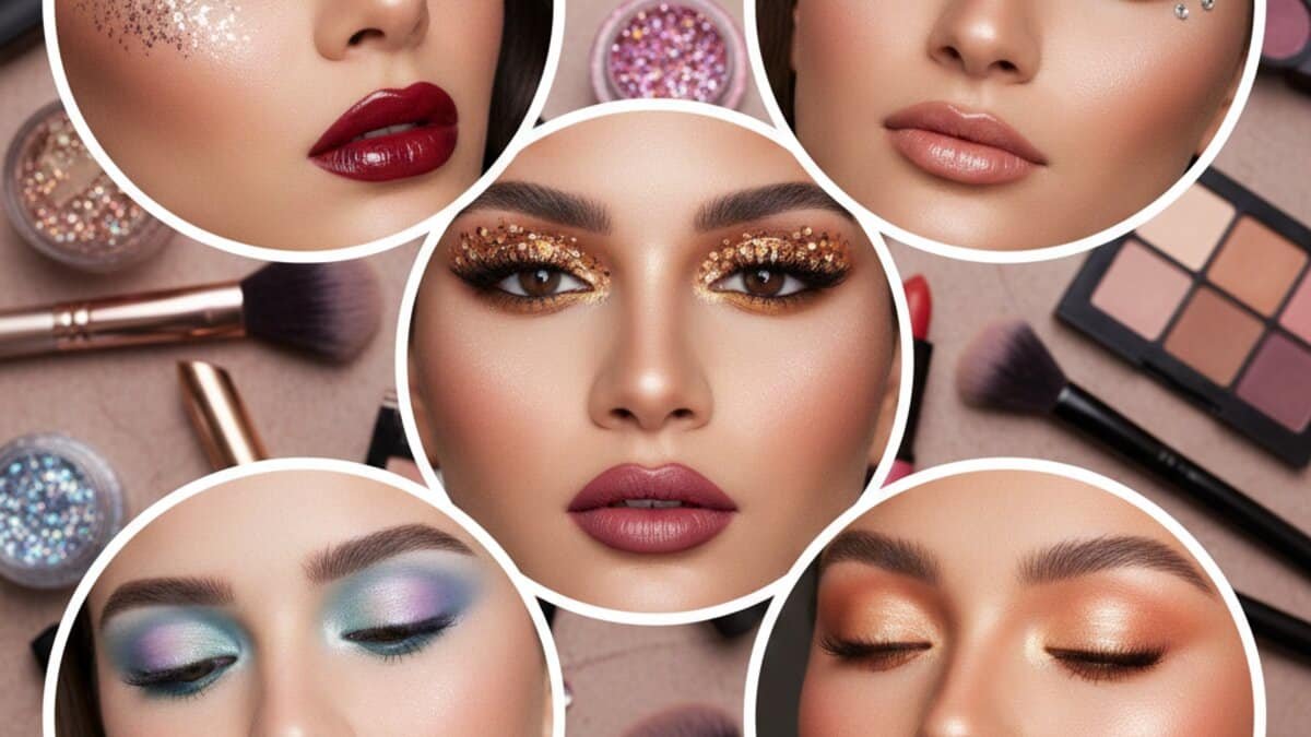 Viral NYE Makeup Looks